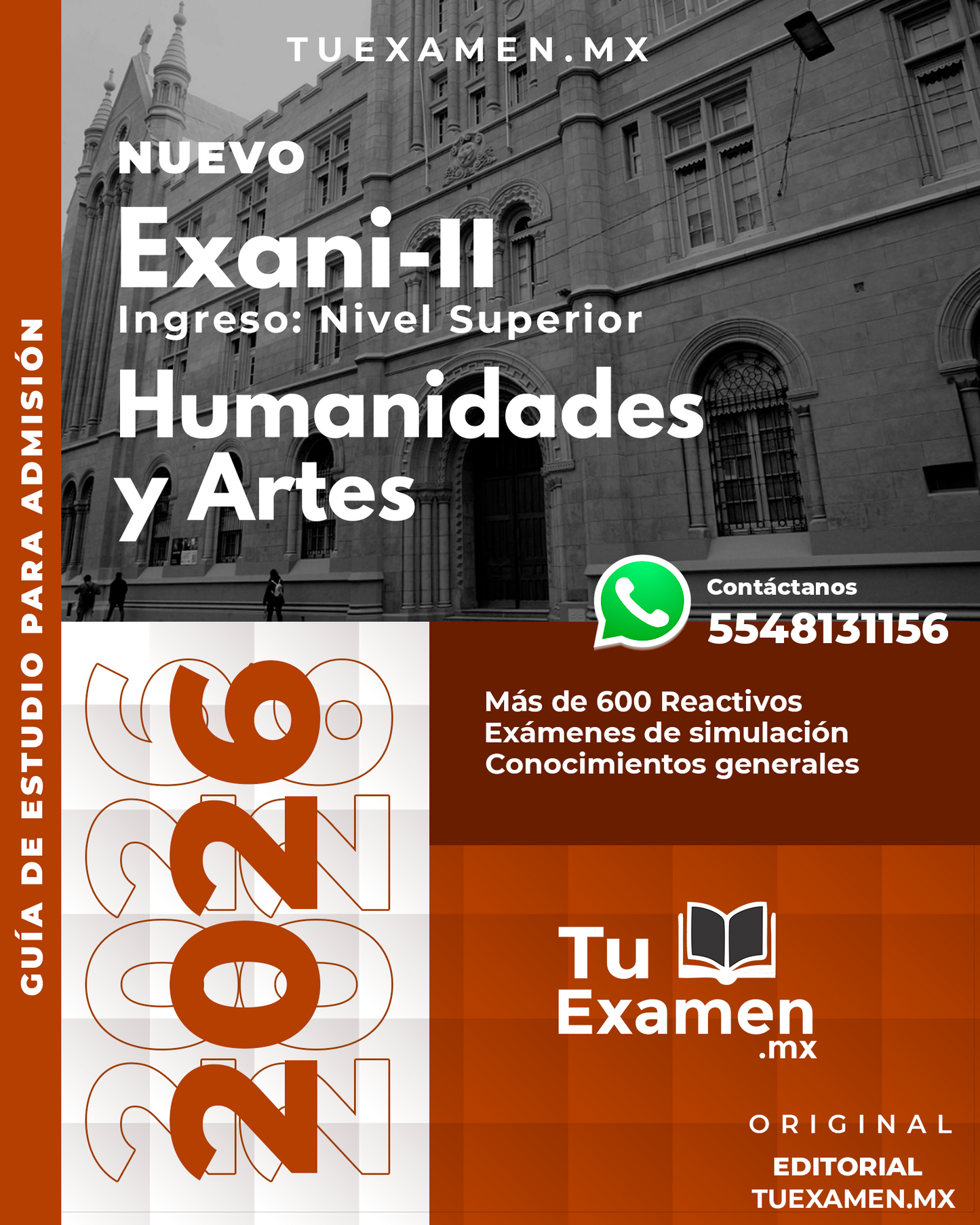 Guía Ceneval EXANI-II Módulo Humanidades y Artes - 2026