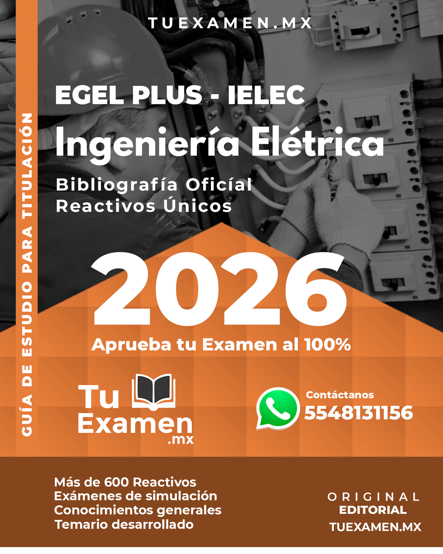 Guía Ceneval EGEL Plus Ingeniería Eléctrica - Titulación 2026