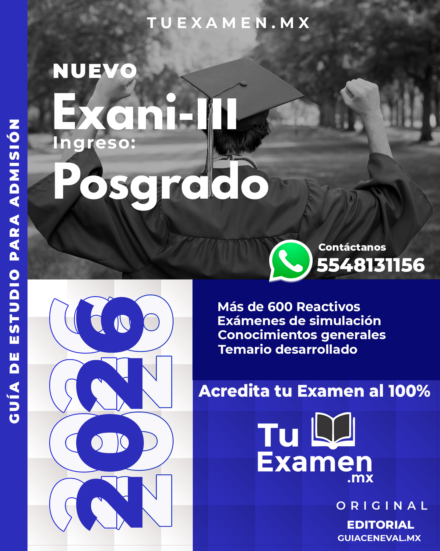 Guía Ceneval EXANI-III 2026: Ingreso a Posgrado