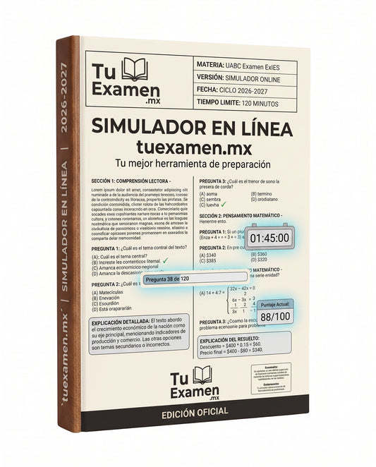Simulador UABC - Examen ExIES