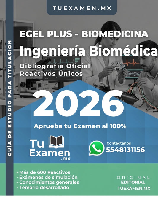 Guía Egel Plus Ingeniería BioMedica