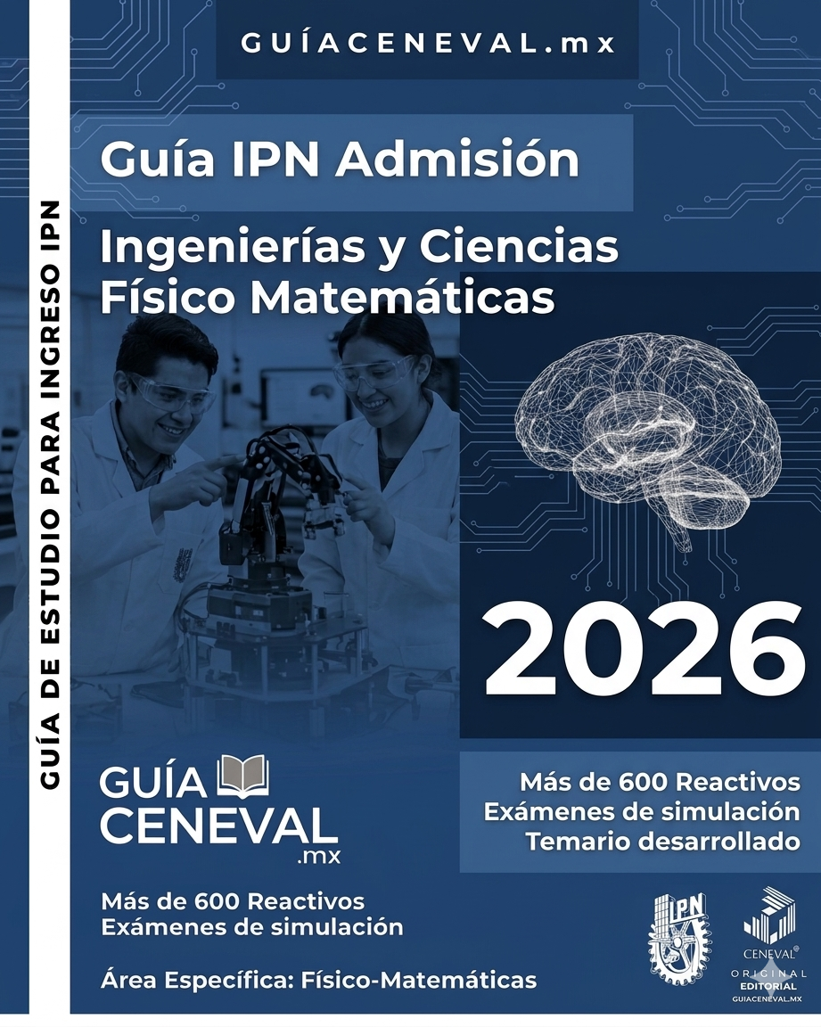 Guía IPN Área 1 Admisión 2026