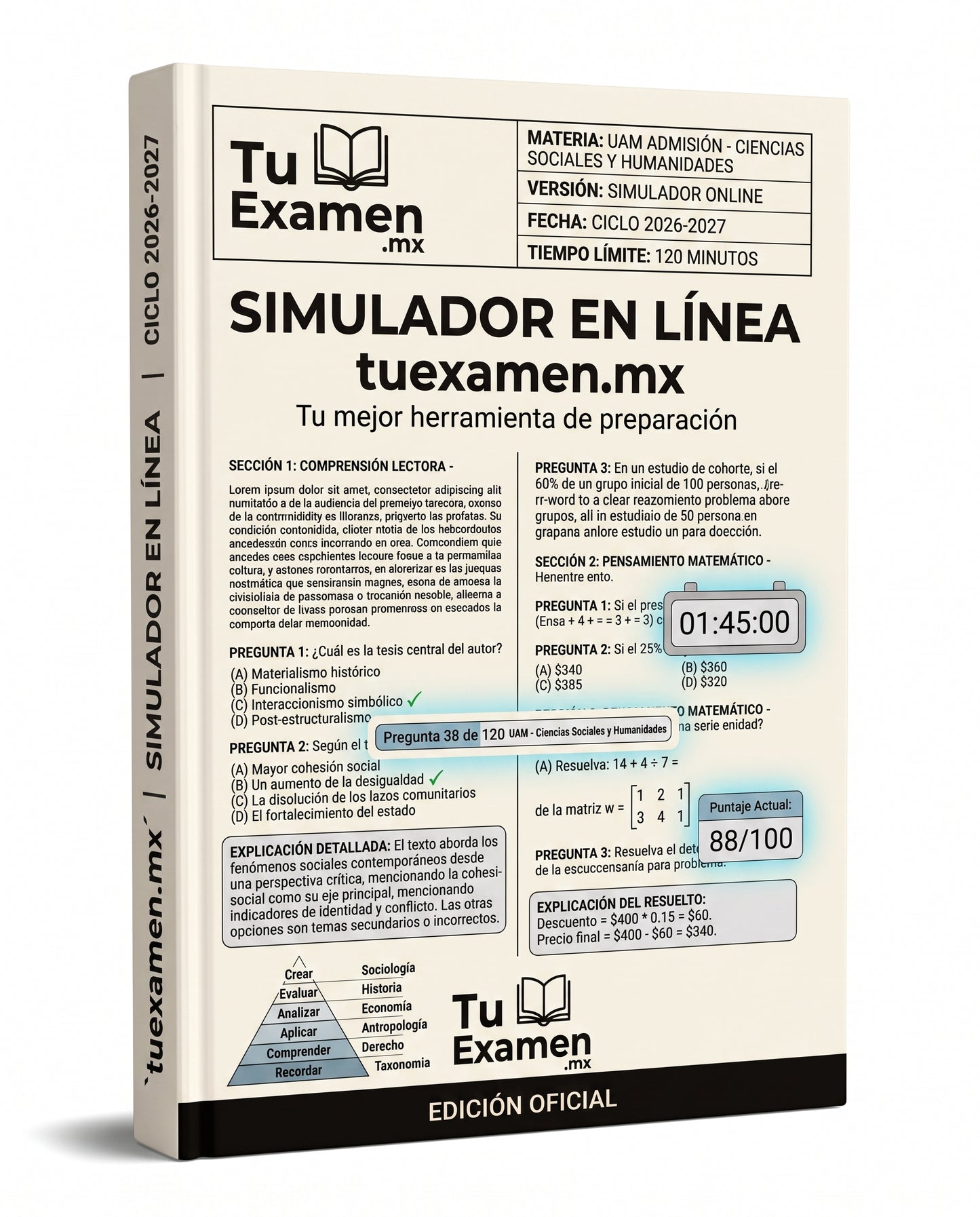 Simulador UAM - Ciencias Sociales y Humanidades