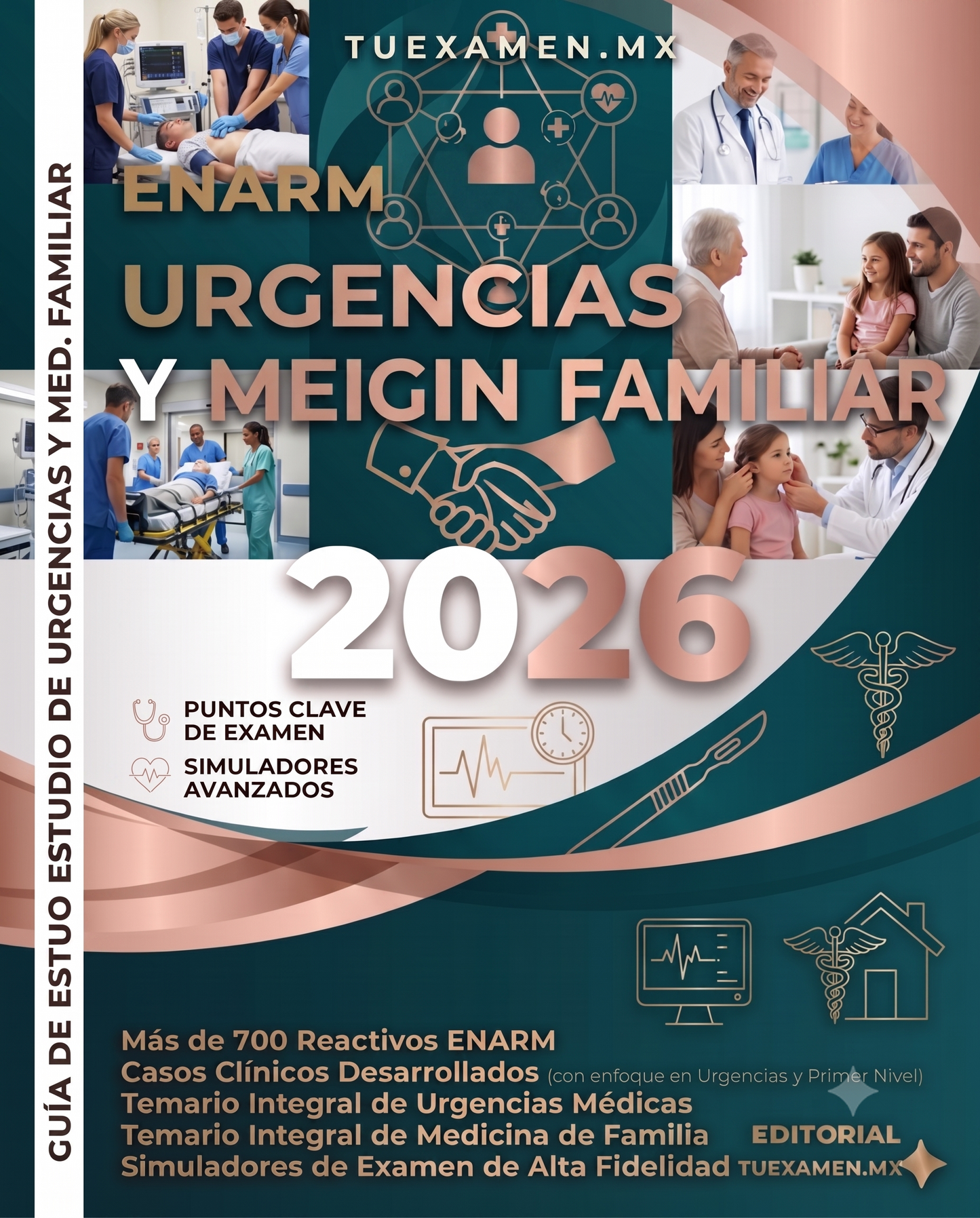 Servicio de urgencias en medicina familiar, preparación para el ENARM con expertos accesibles y confiables