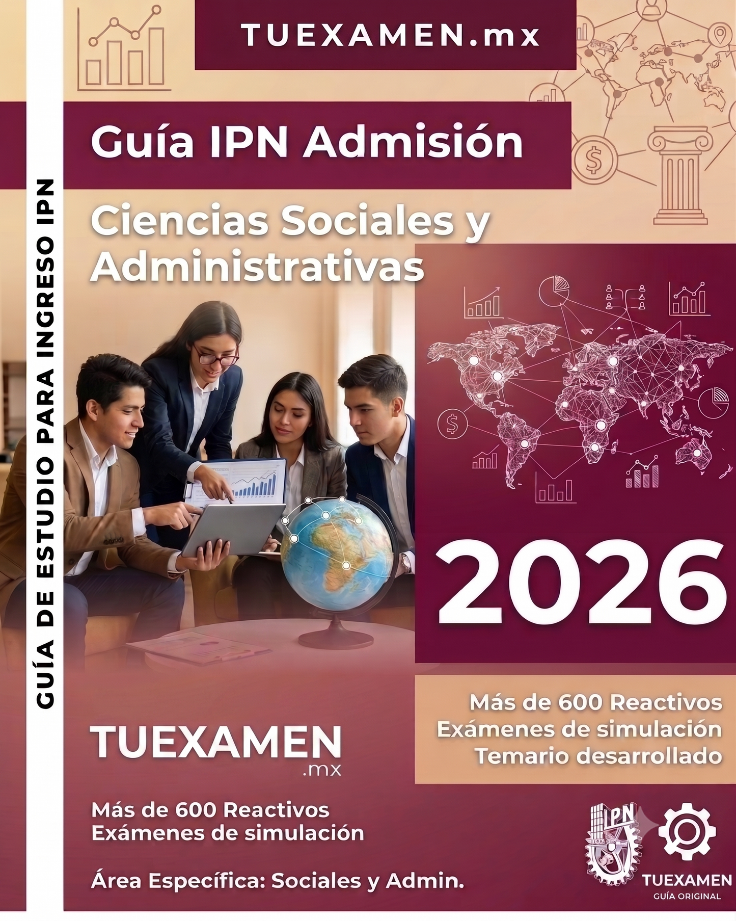 Guía IPN Área 3 Admisión 2026