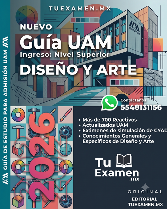 Guía UAM para Diseño y Arte que inspira creatividad y aprendizaje continuo